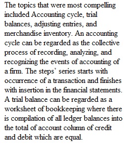 Accounting Discussion Unit 5